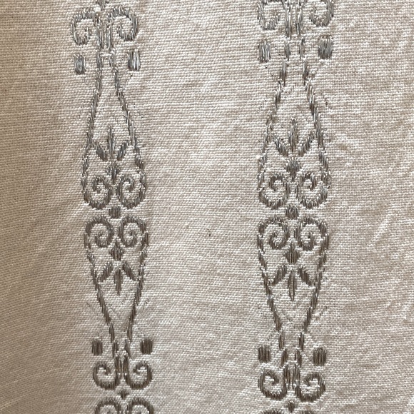 VTG Long Greek Silver-Threaded Dress & Matching Bag - Picture 9 of 16